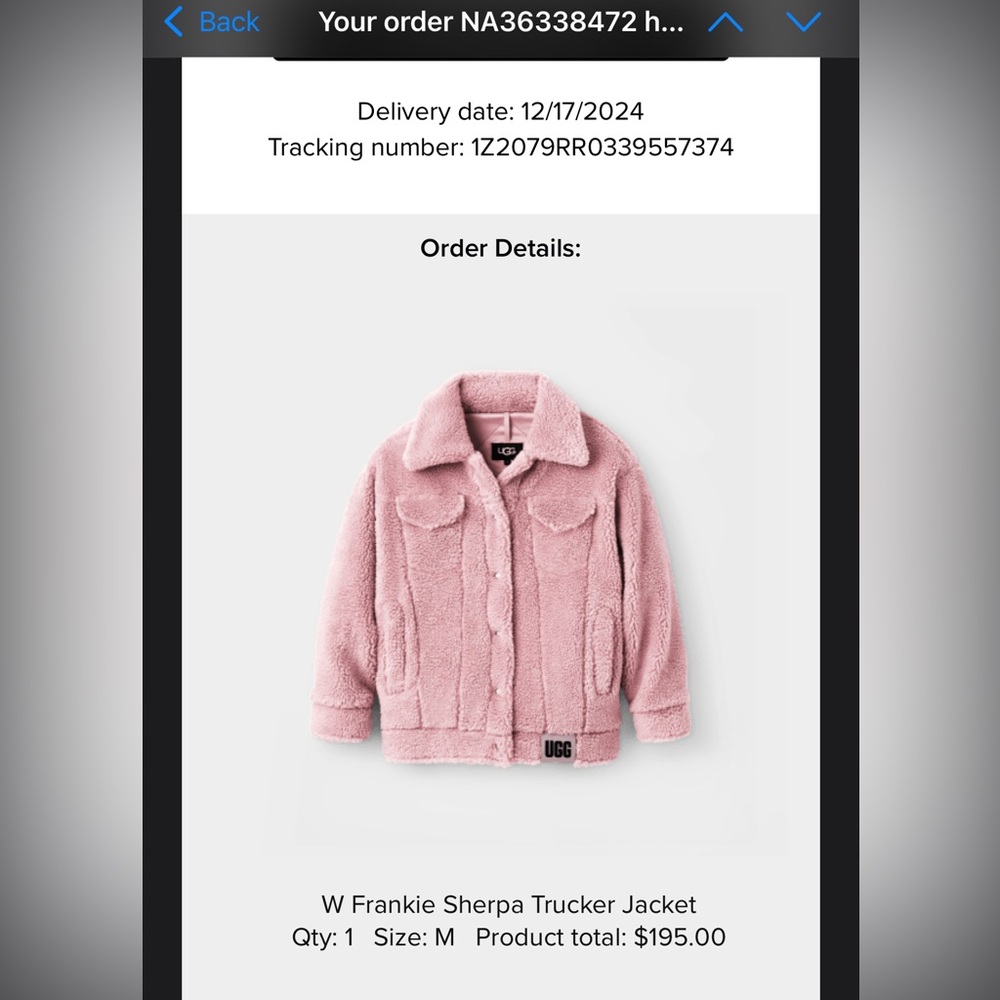 Ugg Frankie Sherpa Trucker Jacket